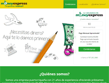 Tablet Screenshot of moneyexpresspr.com
